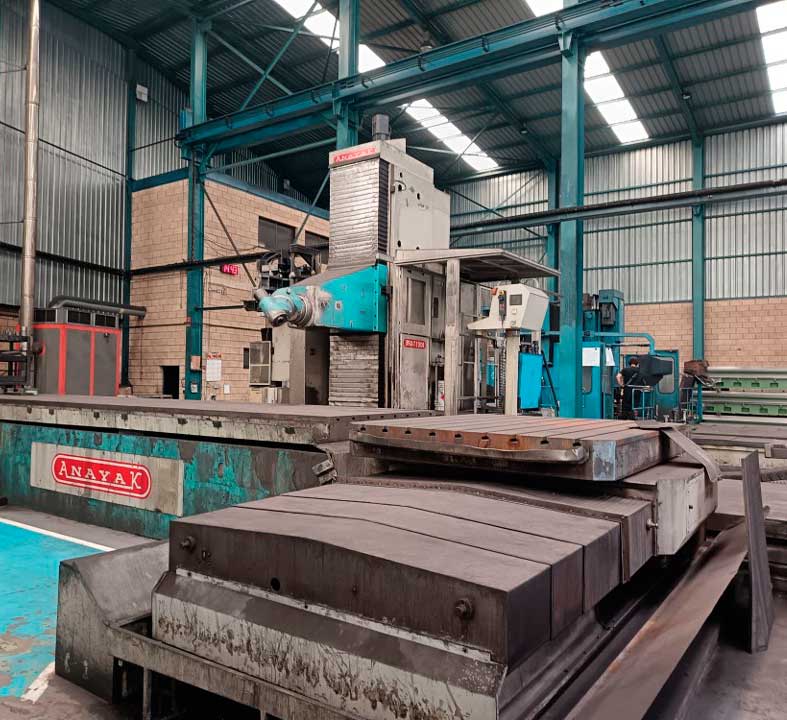 FRESADORA CORREA-ANAYAK COLUMNA MÓVIL + DIVISOR HORIZONTAL